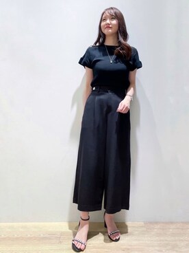 index スタッフさん(レディース・160cm)の夏コーディネート