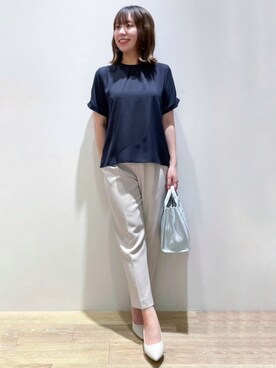 index スタッフさん(レディース・156cm)の春コーディネート