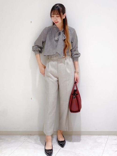 セール】ワイドストレートパンツ/セットアップ対応可【洗濯機OK