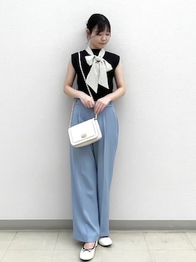 index スタッフさん（レディース・155cm）の夏コーディネート