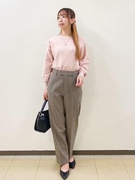 「index」｜index スタッフさん（レディース・167cm）の冬コーディネート