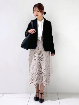 「index（インデックス）のアイテム（ジャケット/アウター）」を使った、index スタッフさん（レディース・148cm）の冬コーディネート