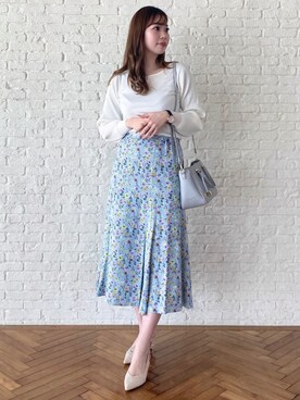 index スタッフさん（レディース・158cm）の冬コーディネート