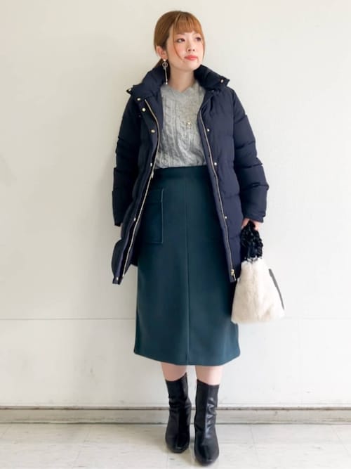 ラメ混ファンシーケーブルVネックニット【洗濯機OK】（ニット/セーター