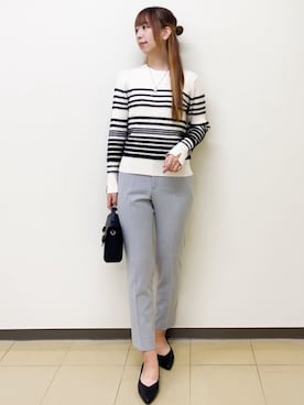 index スタッフさん（レディース・167cm）の秋コーディネート