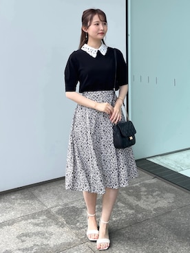 index スタッフさん(レディース・158cm)の春コーディネート