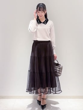 「index（インデックス）のアイテム」を使った、index スタッフさん（レディース・167cm）の冬コーディネート