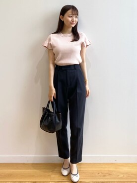 index スタッフさん（レディース・158cm）の春コーディネート