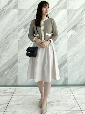 index スタッフさん（レディース・158cm）の春コーディネート