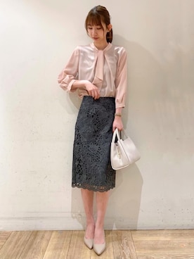 index スタッフさん（レディース・166cm）の秋コーディネート