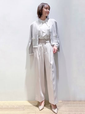 index スタッフさん（レディース・160cm）の春コーディネート