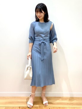 index スタッフさん(レディース・158cm)の夏コーディネート