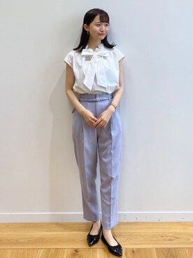 index スタッフさん（レディース・158cm）の夏コーディネート