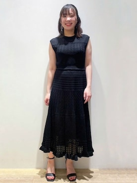 index スタッフさん（レディース・156cm）の夏コーディネート
