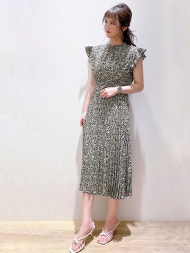 index スタッフさん(レディース・158cm)の春コーディネート