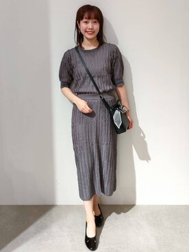 index スタッフさん（レディース・157cm）の夏コーディネート