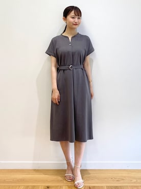 index スタッフさん（レディース・158cm）の春コーディネート