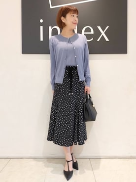 index スタッフさん(レディース・162cm)の夏コーディネート