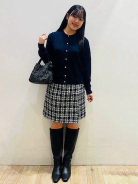 「index」｜index スタッフさん（レディース・158cm）の秋コーディネート