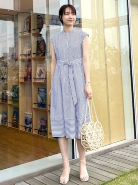 index スタッフさん（レディース・158cm）の春コーディネート