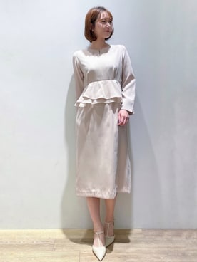 「index」｜index スタッフさん（レディース・160cm）の秋コーディネート
