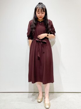 index スタッフさん（レディース・158cm）の夏コーディネート