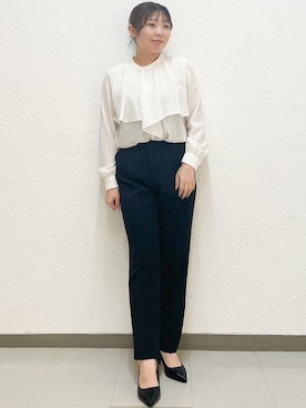 index スタッフさん(レディース・157cm)の秋コーディネート