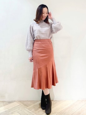 「index」｜index スタッフさん（レディース・160cm）の秋コーディネート
