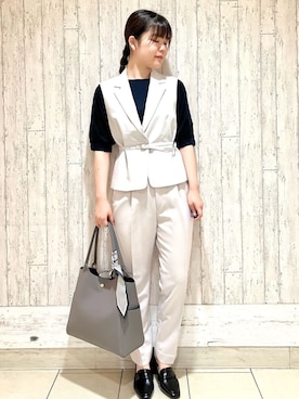 index スタッフさん(レディース・160cm)の夏コーディネート