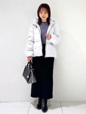 「index（インデックス）のアイテム（ジャケット/アウター）」を使った、index スタッフさん（レディース・148cm）の冬コーディネート