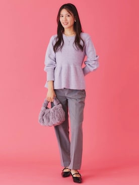 「index」｜index スタッフさん（レディース・162cm）の冬コーディネート