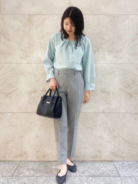 index スタッフさん(レディース・165cm)の秋コーディネート