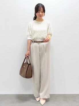 「index（インデックス）のアイテム」を使った、index スタッフさん（レディース・167cm）の秋コーディネート