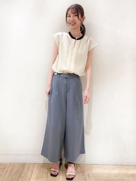 index スタッフさん(レディース・166cm)の夏コーディネート