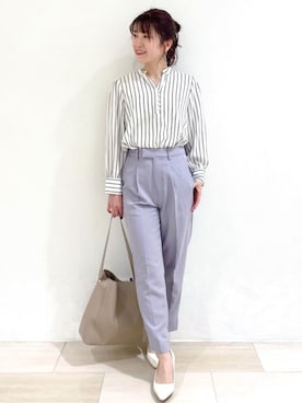 index スタッフさん(レディース・158cm)の春コーディネート