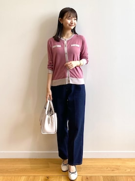 index スタッフさん(レディース・158cm)の秋コーディネート