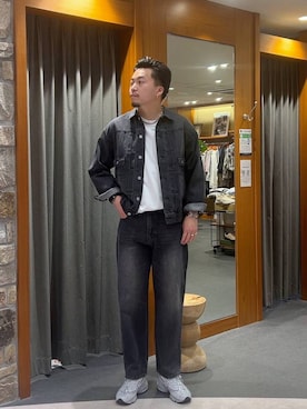 「BAYFLOW（ベイフロー）のアイテム（ジャケット/アウター）」を使った、tagamitakatoさん（メンズ・183cm）の秋コーディネート