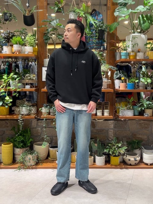 セール】[セットアップ可]テーパードデニムパンツ（デニムパンツ