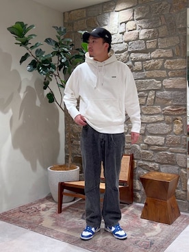 「HEREIAM（ヘレイアム）のアイテム」を使った、tagamitakatoさん（メンズ・183cm）の冬コーディネート