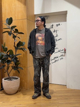 「BAYFLOW（ベイフロー）のアイテム」を使った、tagamitakatoさん（メンズ・183cm）の秋コーディネート