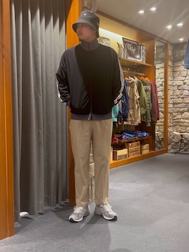 「BAYFLOW（ベイフロー）のアイテム（ブルゾン）」を使った、tagamitakatoさん（メンズ・183cm）の冬コーディネート