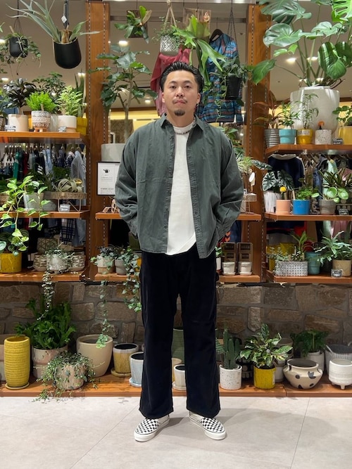 セール】ワンポイント刺繍レギュラー長袖シャツ（シャツ/ブラウス