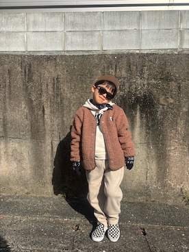 nohana***kent さん(キッズ・110cm)の冬コーディネート