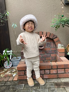 nohana＊＊＊kent さん（キッズ・90cm）の冬コーディネート