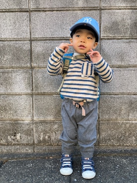 nohana＊＊＊kent さん（キッズ・90cm）の冬コーディネート