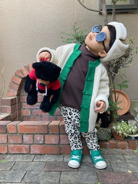 nohana＊＊＊kent さん（キッズ・90cm）の冬コーディネート