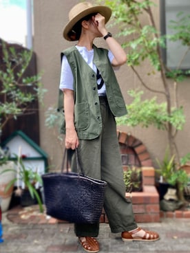 nohana***kent さん(レディース・159cm)の夏コーディネート