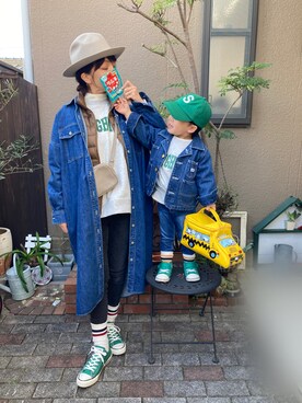 nohana＊＊＊kent さん（キッズ・90cm）の春コーディネート