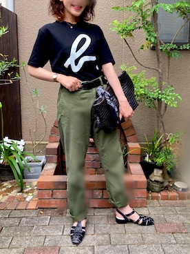 「apres（アプレ）のアイテム」を使った、nohana＊＊＊kent さん（レディース・159cm）の夏コーディネート