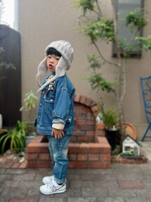 Samansa Mos2 Lagom（サマンサモスモスラーゴム）の「ケーブルニット